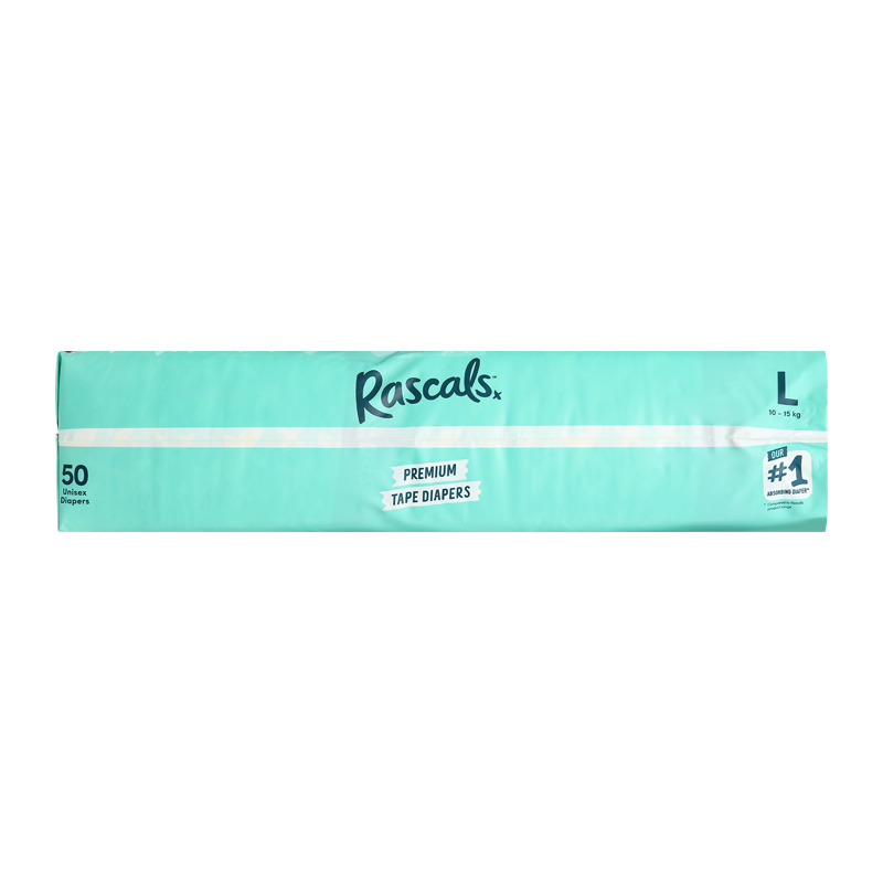 Combo 2 tã dán Rascals size L 50 miếng (10 - 15 kg) - Giao bao bì ngẫu nhiên 23