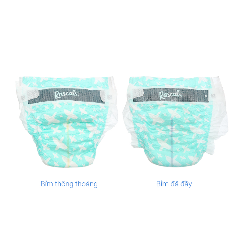 Tã dán Rascals size M 60 miếng (6 - 11 kg) - Giao bao bì ngẫu nhiên 42