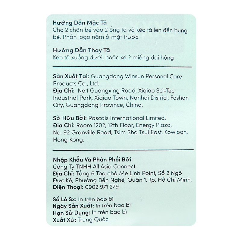 Combo 2 tã quần Rascals size M 58 miếng/bịch (6 - 11 kg) - Giao bao bì ngẫu nhiên 31