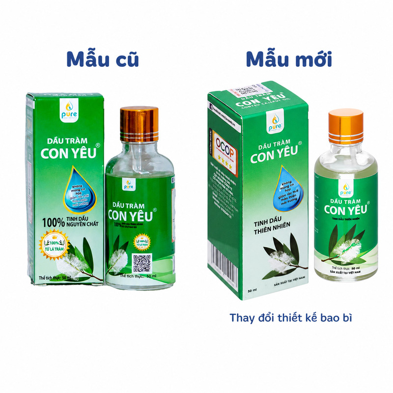 Dầu tràm Con Yêu 100 ml 8