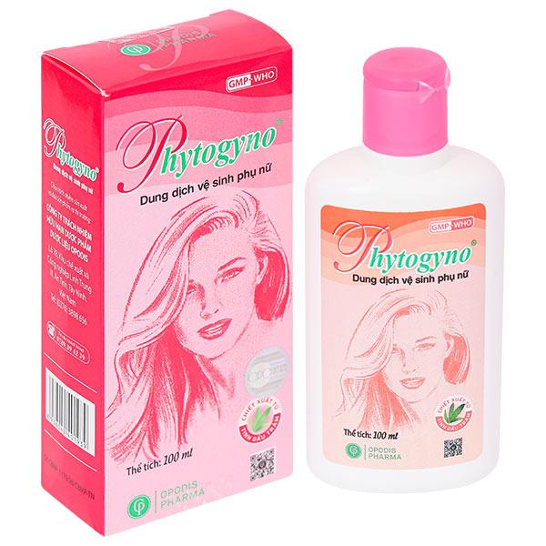 Dung dịch vệ sinh phụ nữ Phytogyno ngừa viêm âm đạo, khử mùi