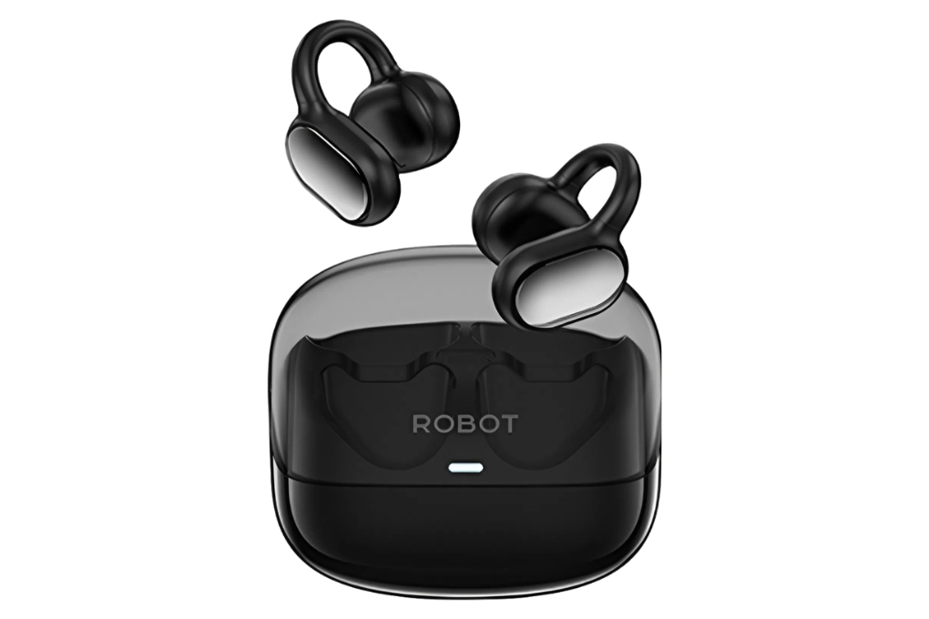 Earphone Bluetooth Robot Air 20 OWS Black