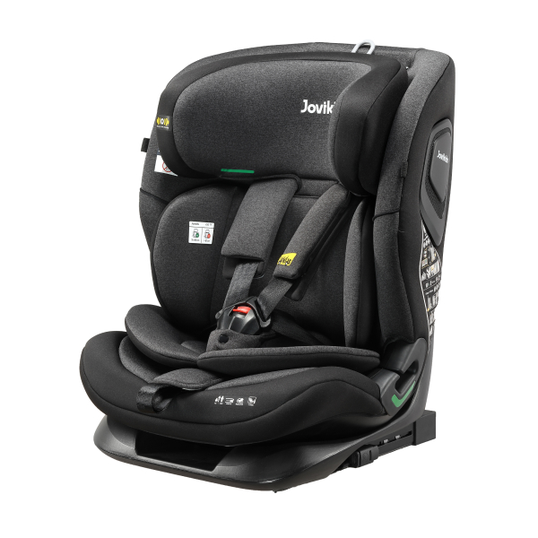 Ghế ngồi ô tô Jovikids Cici TT Plus (15 tháng - 12 tuổi) - Màu Đen Twilight - AVAKids.com