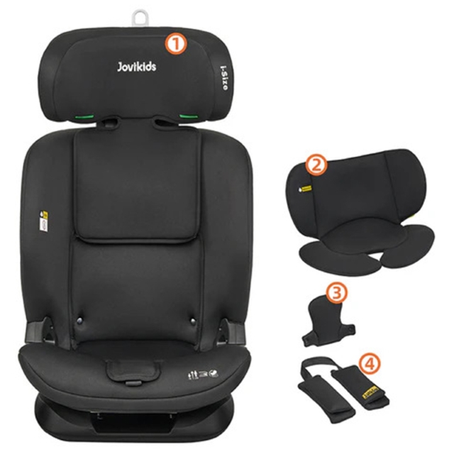 Ghế ngồi ô tô Jovikids Cici TT - Thiết kế