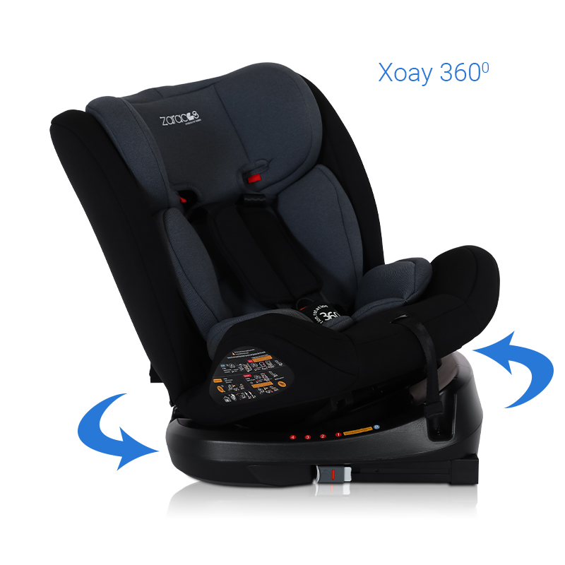 Ghế ngồi ô tô Zaracos Corvin 5406 (0 - 12 tuổi) - Màu đen 12