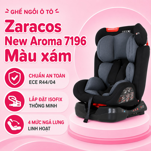 Ghế ngồi ô tô Zaracos New Aroma 7196 (0 - 12 tuổi) - Màu be 23