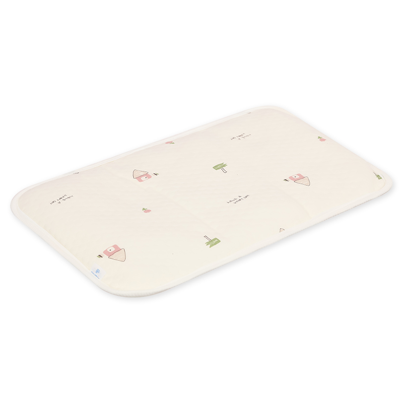 Gối lưới thoáng khí waffle cotton Air Mesh Piumie 25x38 cm - Gấu xám (từ 0 tháng) 8