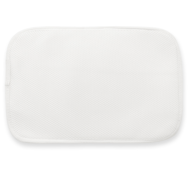Gối lưới waffle cotton Piumie thoáng khí 25x38 cm - Gấu (từ 0 tháng) 2