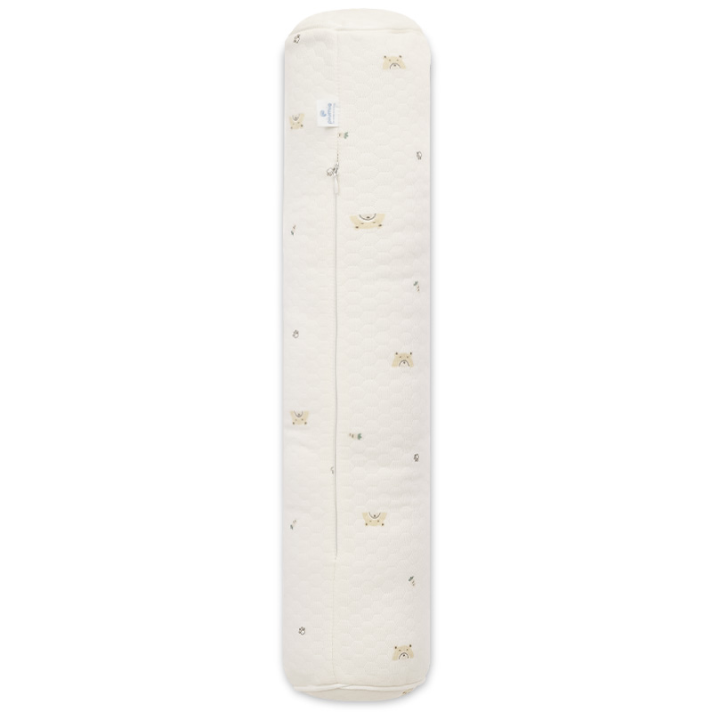 Gối ôm waffle cotton Air Mesh Piumie 50x10 cm - Gấu vàng (từ 0 tháng) 2