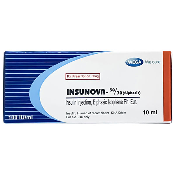 Insunova trị bệnh đái tháo đường