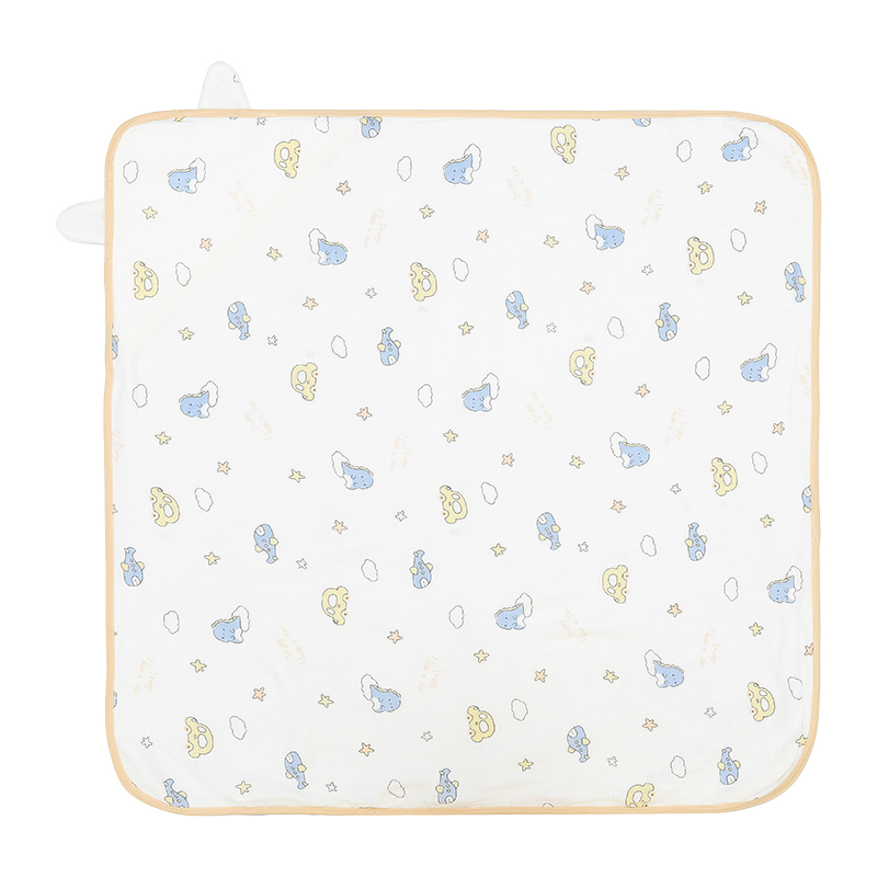 Khăn quấn cotton TOP KIDS 80x80 cm - Màu ngẫu nhiên 18