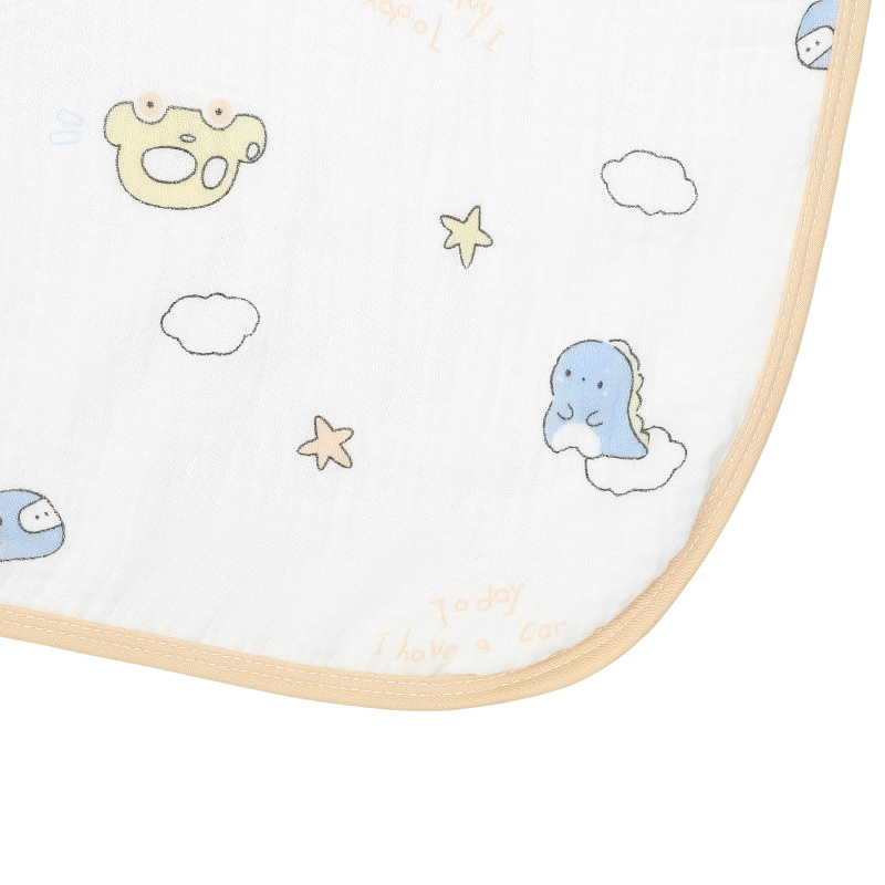 Khăn quấn cotton TOP KIDS 80x80 cm - Màu ngẫu nhiên 21