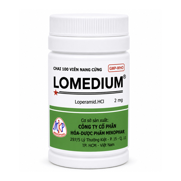 Lomedium 2mg trị tiêu chảy
