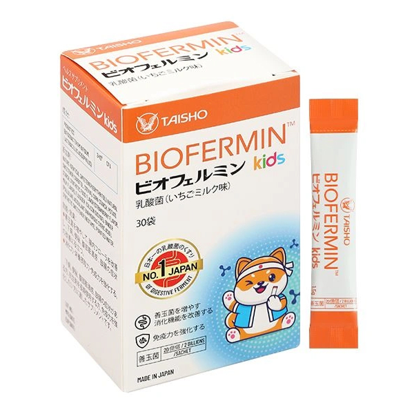 Men Vi Sinh Biofermin Kids 30 giá tốt, men vi sinh Biofermin cho bé - AVAKids.com