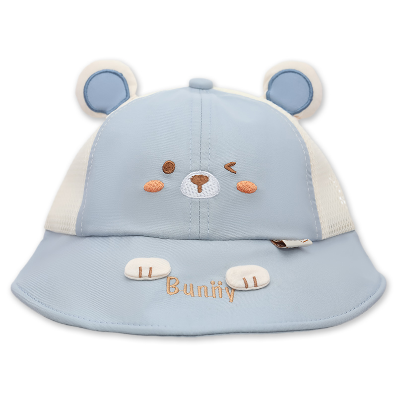 Nón kết cho bé TOP KIDS Gấu Friend màu xanh dương 2