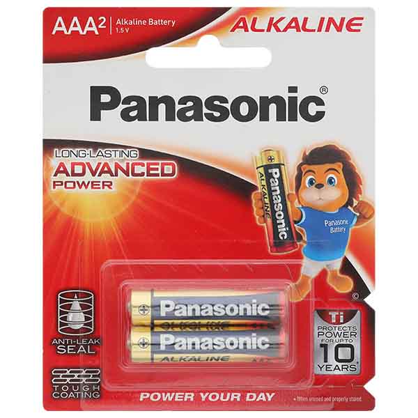 Pin Panasonic Alkaline AAA LR03T/2BPKV