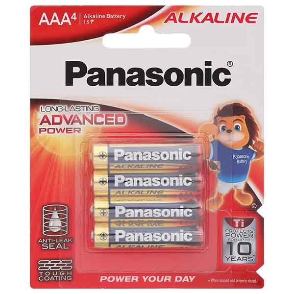 Pin Panasonic Alkaline AAA LR03T/4BPKV