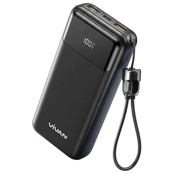 Powerbank 10000 mAh Micro - Type C Vivan VPB-D11 Black