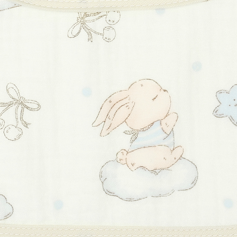 Set 2 yếm ăn cho bé muslin TOP KIDS (từ 0 tháng) - Mẫu ngẫu nhiên 12