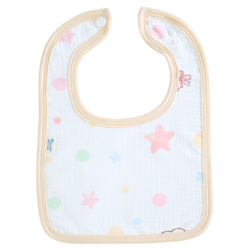 Set 2 yếm ăn cho bé muslin TOP KIDS (từ 0 tháng) - Mẫu ngẫu nhiên 7