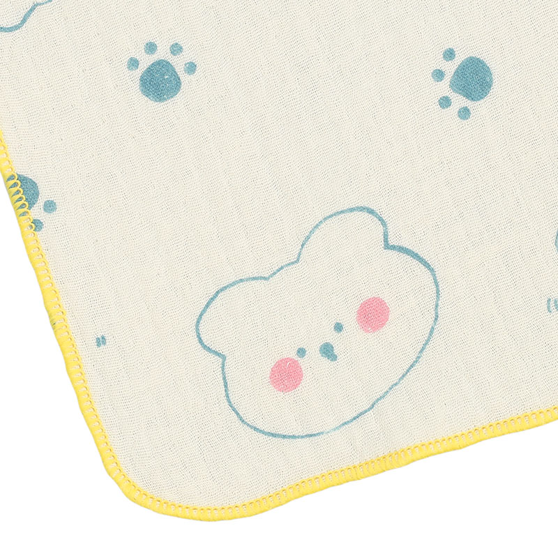 Set 5 cái khăn sữa cotton TOP KIDS 2 lớp 30x30 cm - Màu ngẫu nhiên 16