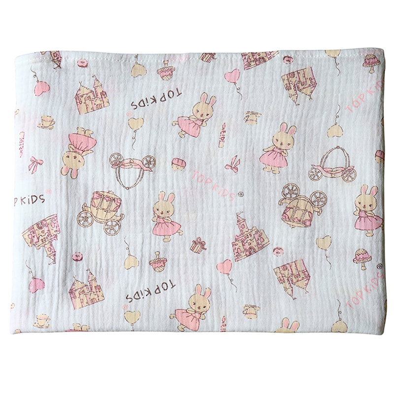 Set 5 cái khăn sữa cotton TOP KIDS 2 lớp 25x25 cm - Hoạ tiết ngẫu nhiên 7