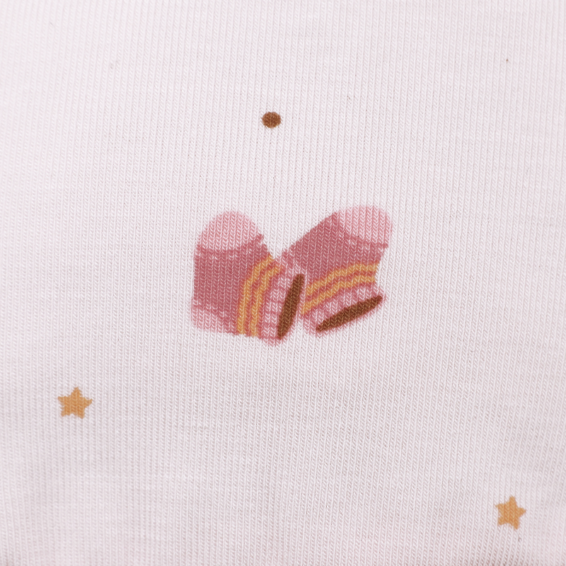 Set nón, bao tay bao chân in hình Lullaby NH728C màu trắng (0 - 3 tháng) 35