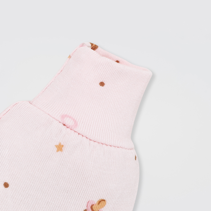 Set nón, bao tay bao chân in hình Lullaby NH728C màu trắng (0 - 3 tháng) 30