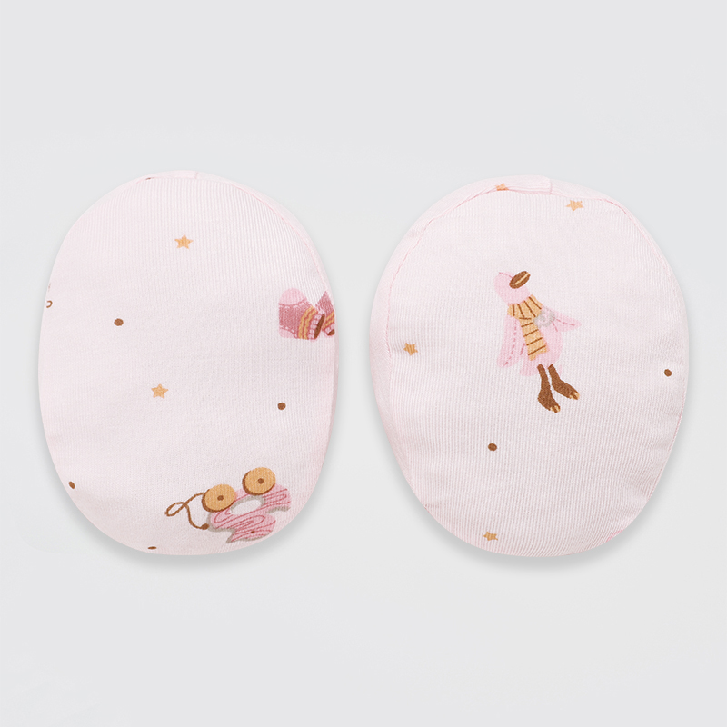 Set nón, bao tay bao chân in hình Lullaby NH728C màu trắng (0 - 3 tháng) 32