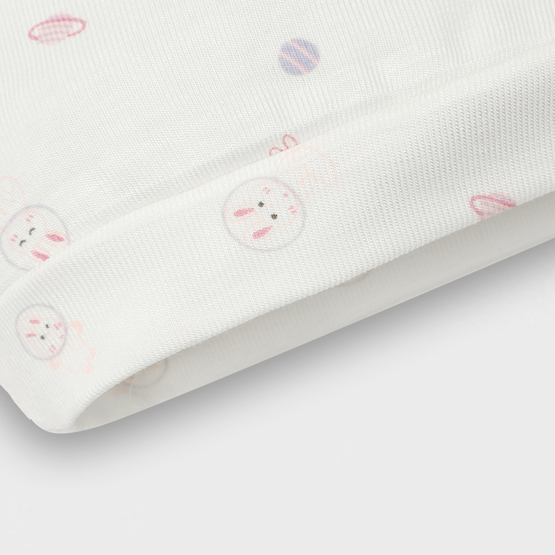Set nón, bao tay bao chân in hình Lullaby NH728C màu trắng (0 - 3 tháng) 4