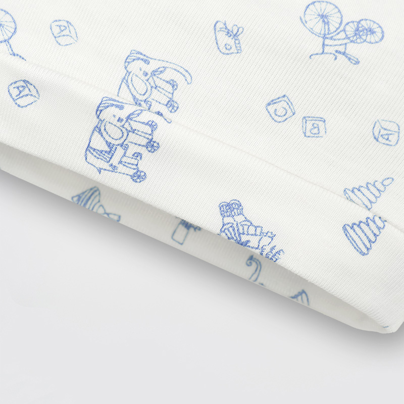 Set nón, bao tay bao chân in hình Lullaby NH728C màu trắng (0 - 3 tháng) 16