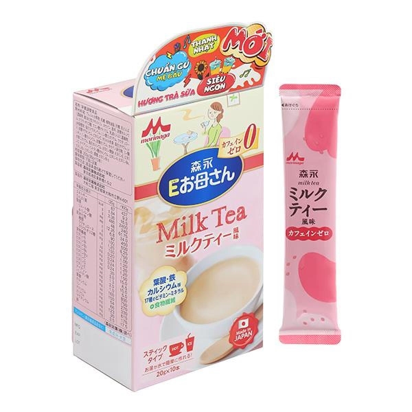 Combo 2 Sữa bầu Morinaga E-Okasan hương trà sữa 200g (10 thanh)