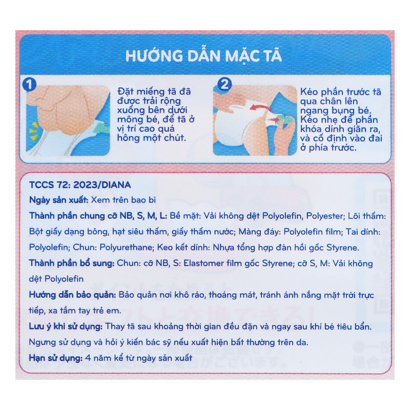 Tã dán Moony size L 48 miếng (9 - 14 kg) 13