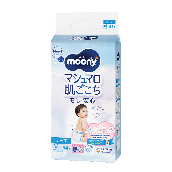 Tã dán Moony L48 thấm hút tốt, êm mềm, đồng giá 285K cực hời - AVAKids.com