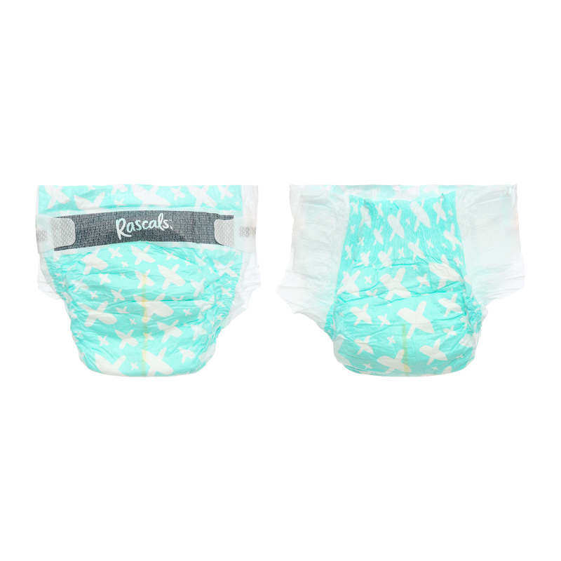 Combo 2 tã dán Rascals size S 70 miếng/bịch (4 - 8 kg) - Giao bao bì ngẫu nhiên 7