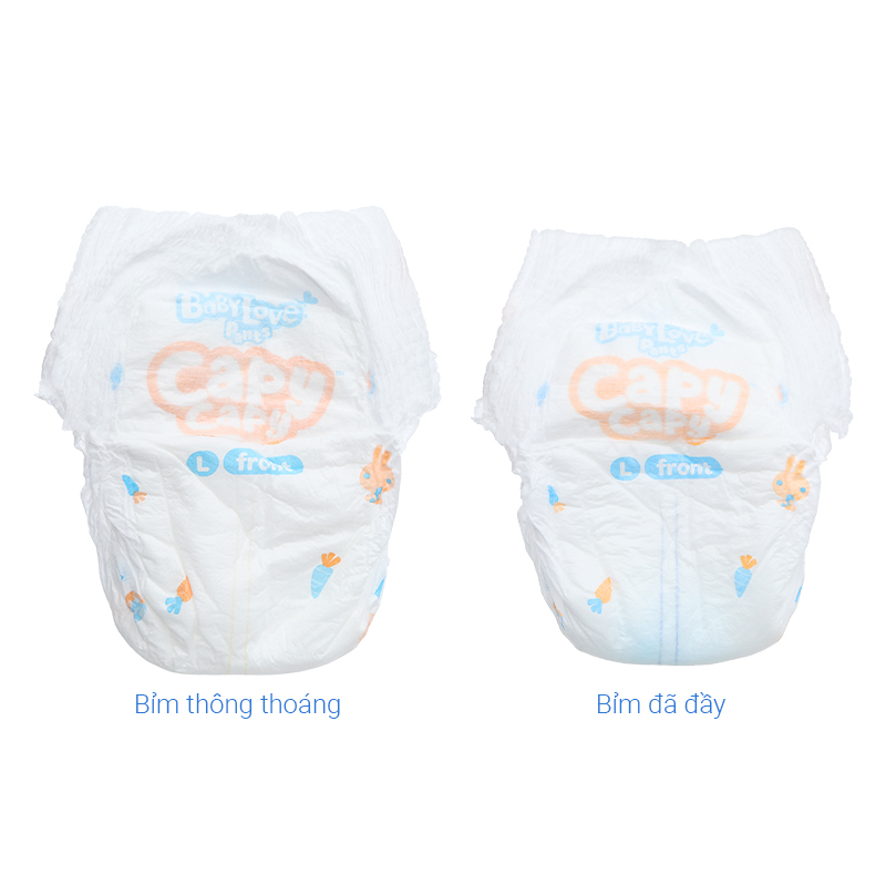 Tã quần BabyLove Capycapy size L 48 miếng (9 - 14 kg) 12