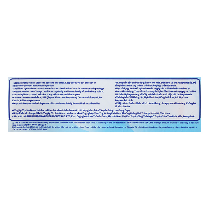 Tã quần BabyLove Capycapy size L 48 miếng (9 - 14 kg) 13