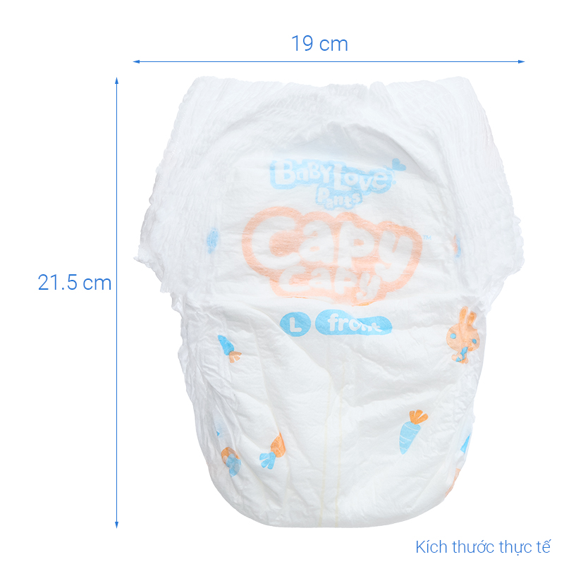 Tã quần BabyLove Capycapy size L 48 miếng (9 - 14 kg) 7