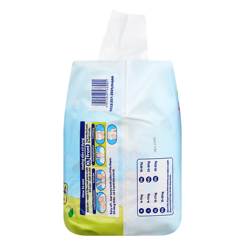 Tã quần BabyLove Capycapy size L 48 miếng (9 - 14 kg) 30