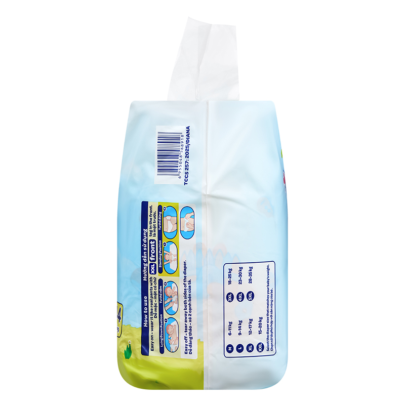 Tã quần BabyLove Capycapy size L 48 miếng (9 - 14 kg) 43