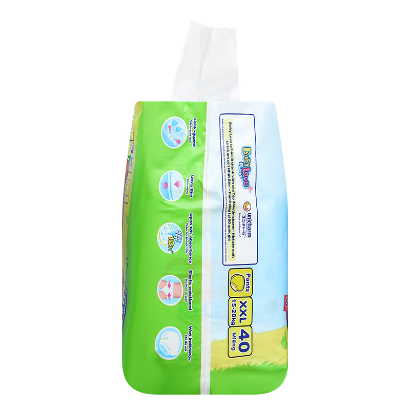 Tã quần BabyLove Capycapy size L 48 miếng (9 - 14 kg) 44