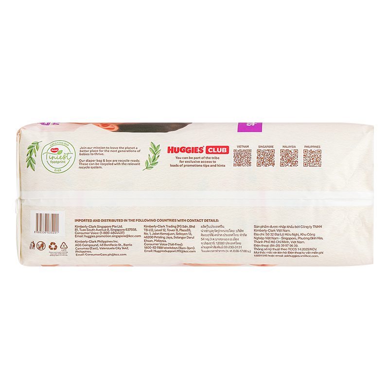 Tã quần Huggies Platinum nature made siêu cao cấp size XXL 26 miếng (Trên 15 kg) - Giao bao bì ngẫu nhiên 38