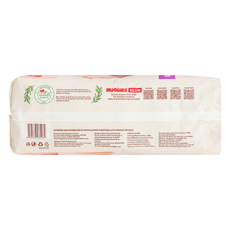 Tã quần Huggies Platinum nature made siêu cao cấp size XXL 26 miếng (Trên 15 kg) - Giao bao bì ngẫu nhiên 21
