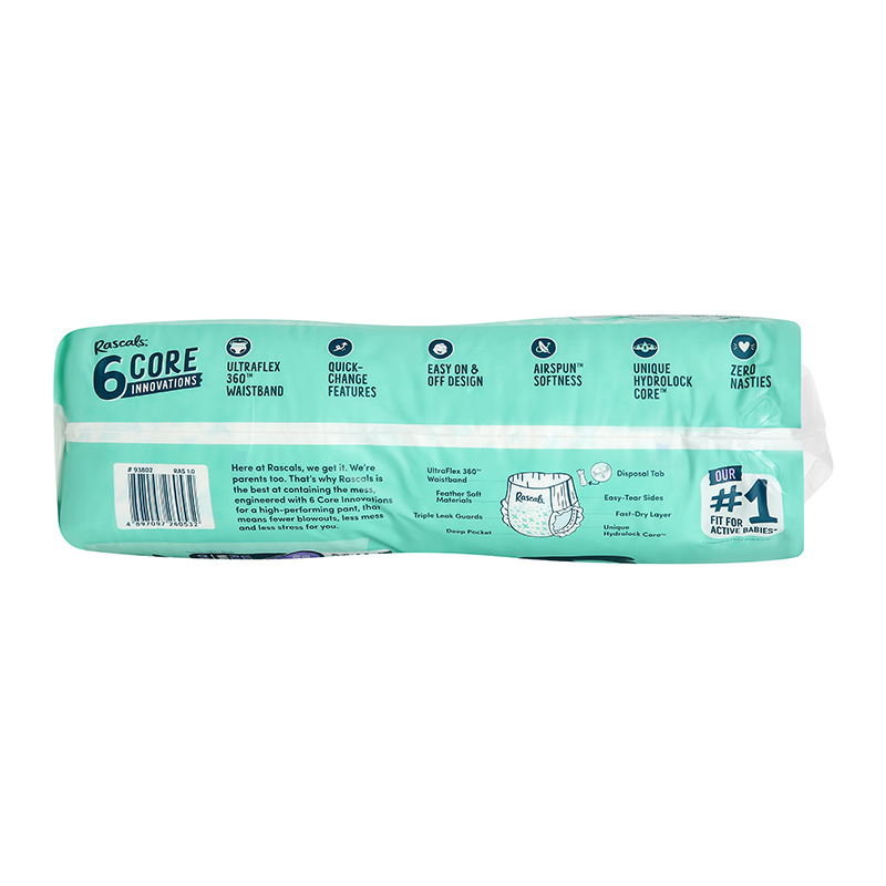 Tã quần Rascals size XXL 40 miếng (15 - 20 kg) - Giao bao bì ngẫu nhiên 6