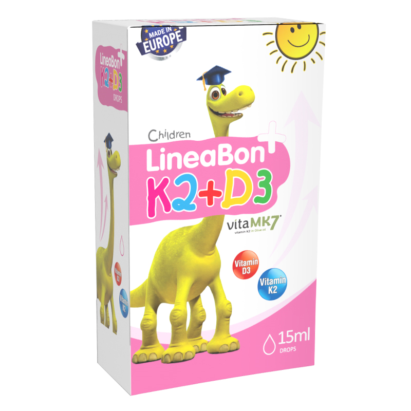 Combo 2 hộp LineaBon K2+D3 Plus hỗ trợ hấp thu canxi, 15 ml dạng nhỏ giọt (từ 0 tháng) 8