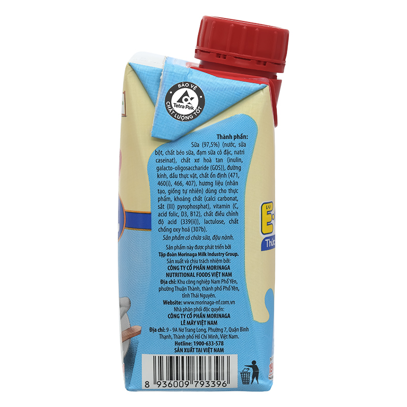 Thùng 24 hộp sữa bầu Morinaga E-Okasan hương vani 190 ml 13