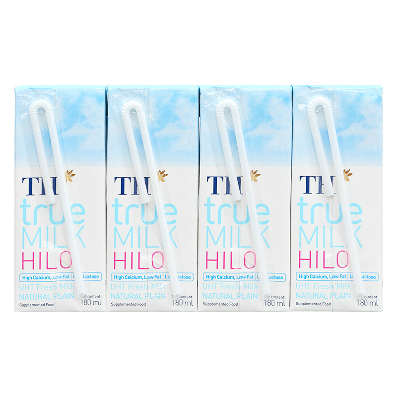 Thùng 48 hộp sữa tươi tiệt trùng TH true MILK Hilo không đường 180 ml (từ 1 tuổi) 8