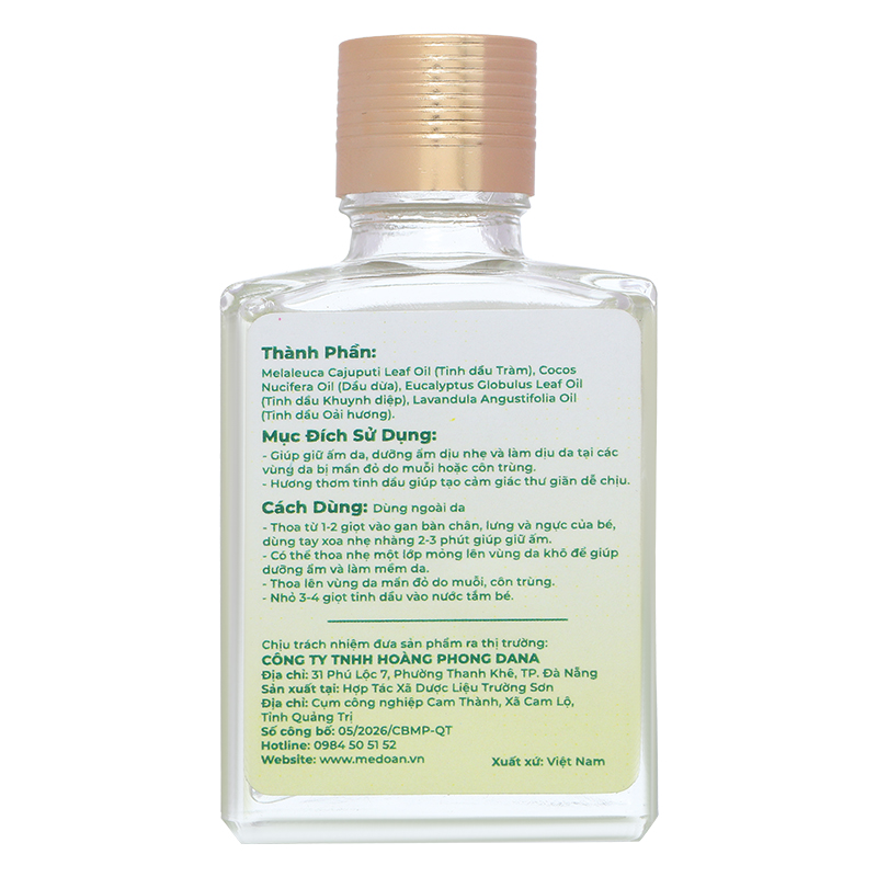 Tinh dầu tràm khuynh diệp newborn Mệ Đoan 30 ml 7