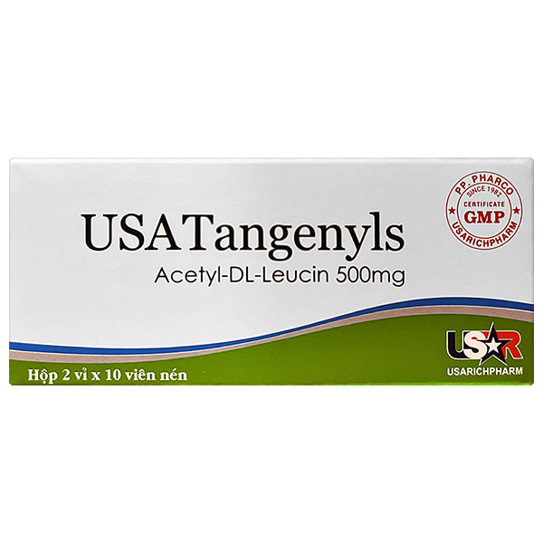 USA Tangennyls 500mg điều trị chứng chóng mặt