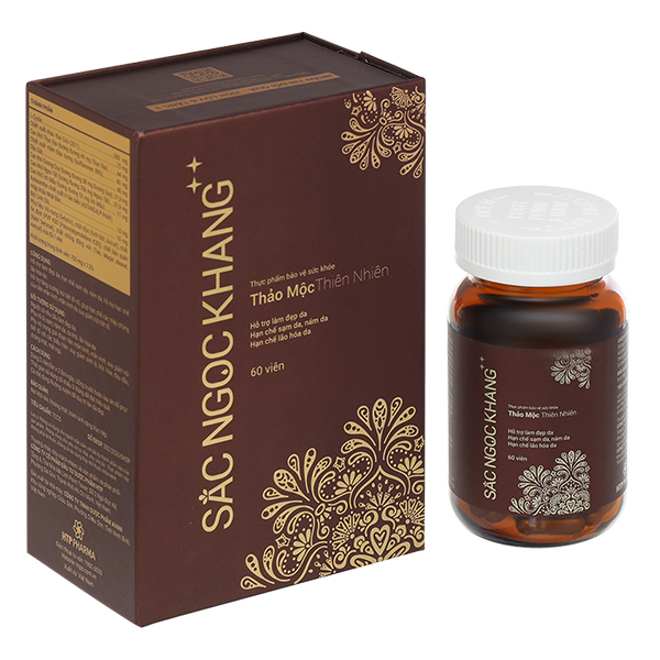 Thực Phẩm Bảo Vệ Sức Khỏe Sắc Ngọc Khang ++ 60 Viên